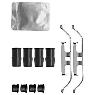 Bild av DELPHI LX0635 Kit d&#039;accessoires, plaquette de frein à disque BMW: 1 5 portes, 3 Berline, Touring, MINI: Clubman