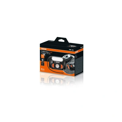 Bild av OSRAM TYREinflate 2110, analog tryckmätare, upprullningskabel med säkrad 12V DC kontakt, däckpumpning på 4 minuter