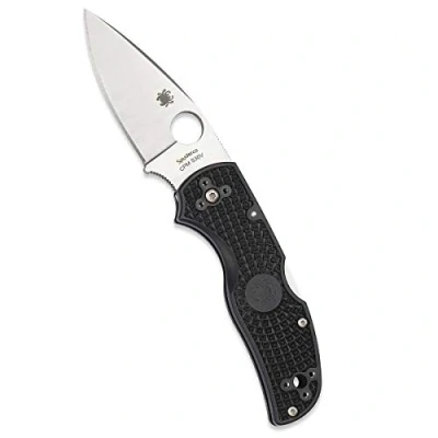 Bild av Spyderco Unisex vuxna, fickkniv, native 5 lätt, blad: 7,6 cm, svart, fällkniv, CPM S35VN, fickklämma, stålblad, normal