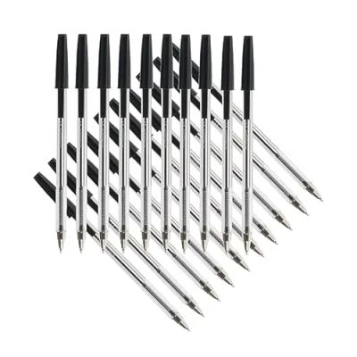 Bild av Q Connect Medium kulspetspenna KF34042 svart, 20 pack