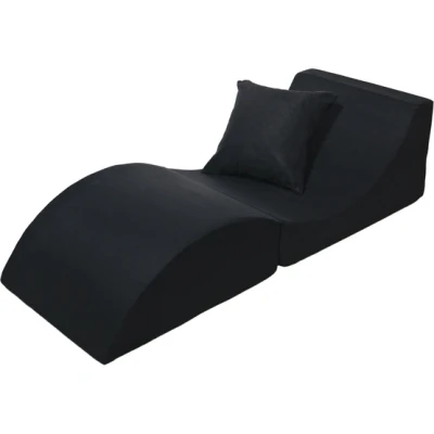 Bild av PQP Fällbar Möbel Bord Puff Soffa 3 1 Cream