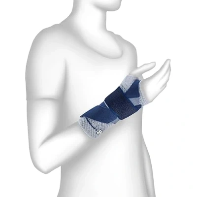 Bild av BAUERFEIND ManuTrain, handledsbandage, individuellt justerbar, höger, svart, storlek 1