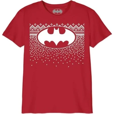 Bild av DC Comics T shirt för pojkar, Färg: röd, 14 �r