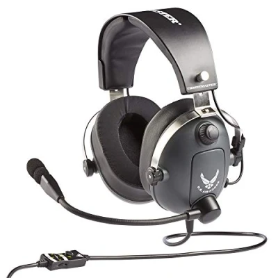 Bild av Thrustmaster T.Flight U.S. Air Force Edition DTS Gaming Headset för flyg simulering PC/Playstation/Xbox/Nintendo Switch/Mac