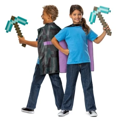 Bild av Minecraft PICKAXE &amp; CAPE Set