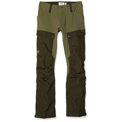 Bild av FJÄLLRÄVEN dam Keb Pants böjd W byxa, grön (deep forest/laurel green), 34