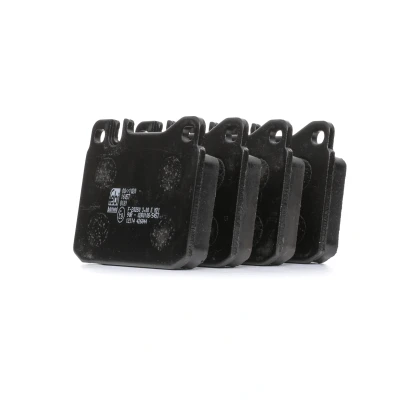 Bild av FEBI BILSTEIN 16057 Jeu de plaquettes frein Essieu avant préparé pour indicateur d&#039;usure MERCEDES BENZ: W123 Break, Berline, SL Cabriolet