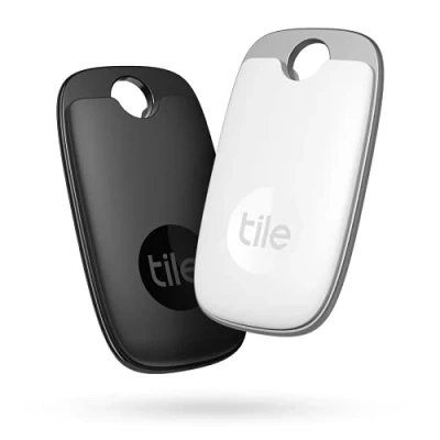 Bild av tile Pro Bluetooth Spårare, Svart, Vit, 58.84 x 33.61 7.68 mm 2 stycken