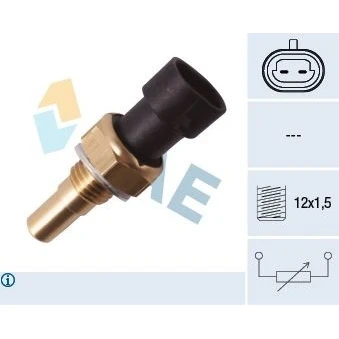Bild av EPS 1.830.098 Sonde De Temperature d&#039;Huile M12x1,5 Made in Italy OE Equivalent OPEL: Zafira B, A, Astra G CC, SAAB: 9 3 Break, Berline