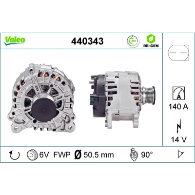 Bild av Generator Valeo 440343