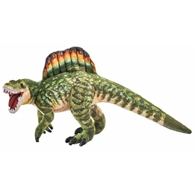 Bild av Wild Republic Artist Collection Dino Spinosaurus, gåva till barn, 38 cm, plyschdjur, fyllningsmaterialet består av spunna återvunna vattenflaskor