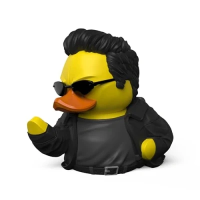 Bild av TUBBZ Första utgåvan: Matrix Neo Cosplaying Gummi Duck Vinylfigur