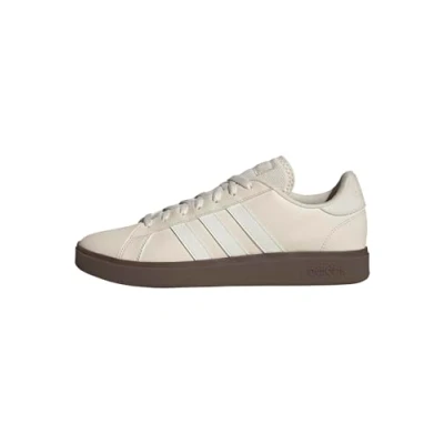 Bild av adidas För Män Grand Court Base 2.0 Shoes, wonder white/core white/GUM5, 40 2/3 EU