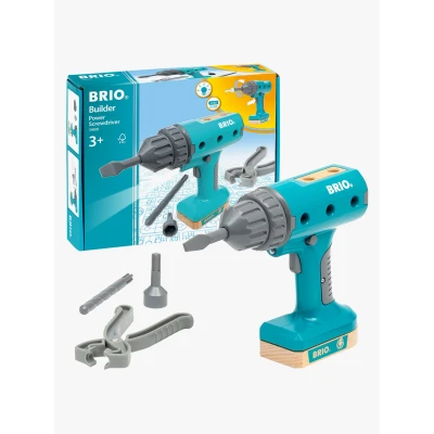 Bild av BRIO 34600 Builder Kraft Skruvmejsel