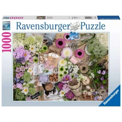 Bild av Ravensburger pussel 17389 praktfull blomma kärlek 1000 bitar för vuxna och barn från 14 år