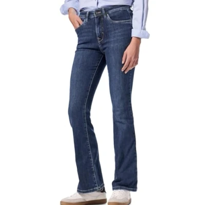 Bild av Style LTD QR_Studio_Skinny Flare, Hw, Mörkblå, Mörkblå tvättad, 31W / 30L