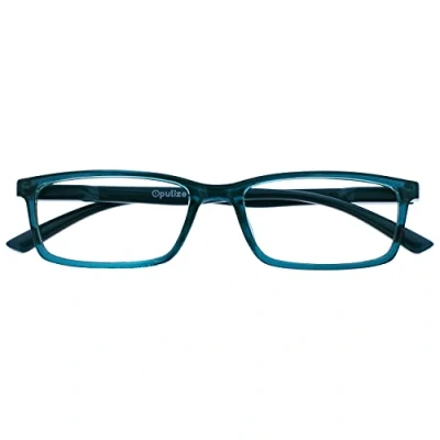Bild av Opulize Se till att läsglas Unisex Vuxen, Turkos, 0,00 Diottrie