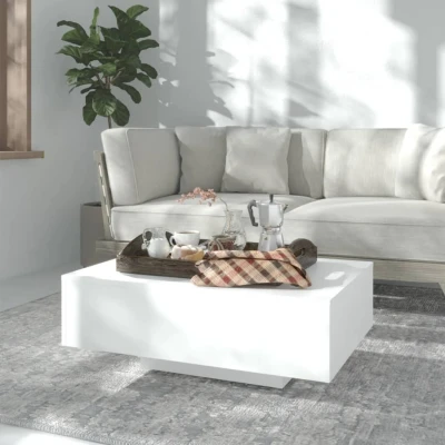 Bild av vidaXL Soffbord vit 85x55x31 cm konstruerat trä
