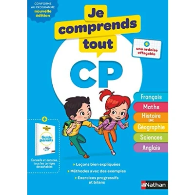 Bild av Je Comprends tout CP en un (cours + exercices) pour réviser le programme du dans toutes les matières