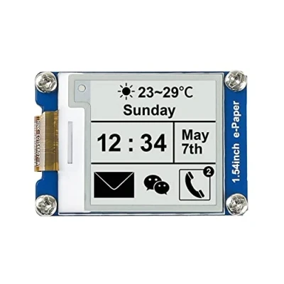 Bild av Waveshare 1.54 Inch E Paper Display Panel Module V2 Kit 3.3v/5v 200x200 resolution ink Electronic Screen Partial refresh for Raspberry Pi/Jetson Nano/Arduino/STM32 with SPI Interface