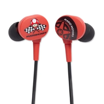 Bild av PowerA Wired Earbuds for Nintendo Switch Mario Kart Motors