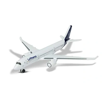 Bild av Majorette Airbus 350 Lufthansa 212057980Q02 Flygplan, Vit, 1 st