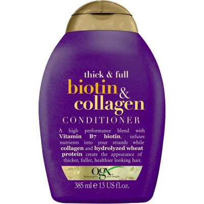 Bild av OGX Thick &amp; FULL Biotin Collagen Conditioner Balsam, Storlek: 385 ml,