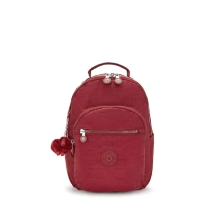 Bild av Kipling Seoul S, Liten ryggsäck (med laptopskydd), 16 x 80 38 cm, Funky red (röd), Red, Einheitsgröße, (With Laptop Protection)
