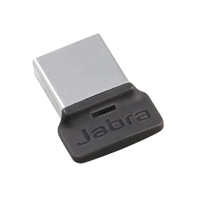 Bild av Jabra Link 370 USB A Bluetooth adapter MS för headset 30 meter trådlös räckvidd optimerad Microsoft svart