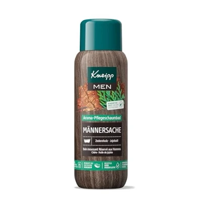 Bild av Kneipp MEN aromvård skum bad manersak med naturlig eterisk cederträolja &amp; närande jojobaolja utan mikroplast 6 x 400 ml