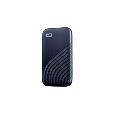 Bild av WD My Passport Portable SSD 1TB with NVMe Technology, USB C, Read Speeds of up to 1050MB/s &amp; Write 1000MB/s. Works PC, Xbox, PlayStation Midnight Blue