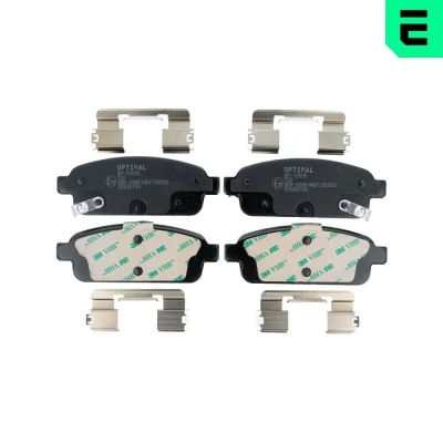 Bild av OPTIMAL BP 12935 Jeu de plaquettes frein Essieu arrière avec indicateur d&#039;usure accessoires OPEL: Astra J GTC, Zafira C Tourer
