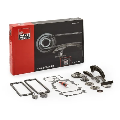 Bild av FAI AutoParts TCK258 Jeu de distribution à chaînes avec joints, roues dentées Simplex, Chaîne vélo HYUNDAI: ix35, i20 I 3/5 portes, i40 CW