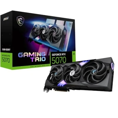 Bild av MSI GeForce RTX 5070 GAMING TRIO OC 12GB GDDR7 RAM Grafikkort