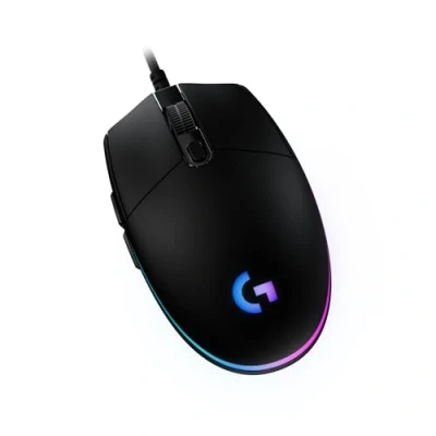 Bild av Logitech G203 LIGHTSYNC Black Gamingmus Optic 6 knappar Svart med RGB ljus