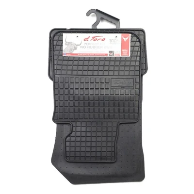 Bild av FROGUM 0662 Ensemble de tapis sol Caoutchouc avant et arrière 4 noir Sur mesure BMW: 1 3 portes, X1, Cabriolet