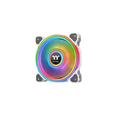Bild av Thermaltake Riing Quad 14 RGB kylarfläkt TT Premium Edition singelfläktspaket vit
