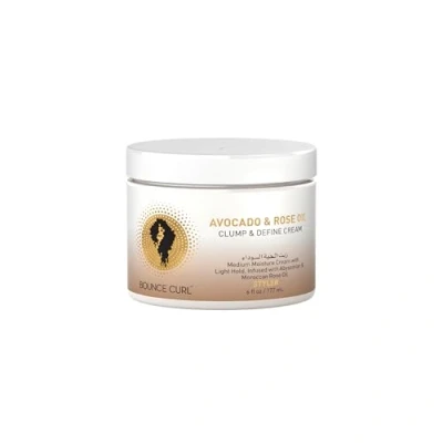 Bild av Bounce Curl Avocado &amp; Rose Oil Clump Define Cream Curly Hair Moisturising Leave in 117ml