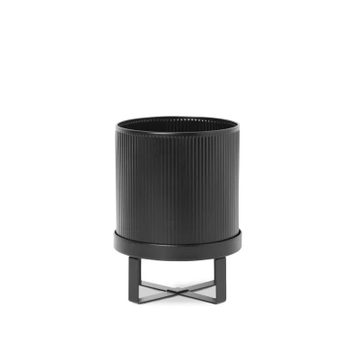 Bild av Ferm Living Bau Pot Blomkruka Small Black W18 x D18 H24 cm