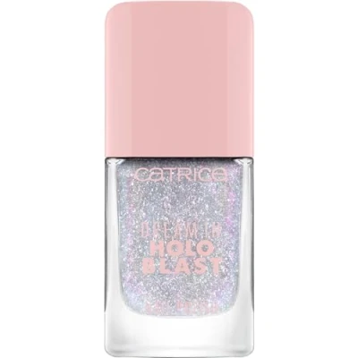 Bild av Catrice Dream In Holo Blast Nail Polish, nr 060, flerfärgad, långvarig, holografisk, glittrande, vegansk, utan mikroplastiska partiklar, konserveringsmedel, parfym, 1 pack (10,5 ml)