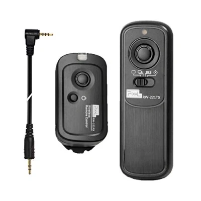 Bild av Pixel trådlös slutarfjärrkontroll RW/L1 för Panasonic DMC G1 G2 G3 G5 G6 G7 G10 G70 Gf1 GH2 GH3 GH4 GX7 L1 L10 LC 1 FZ20 FZ20K FZ20S FZ30 FZ30K FZFZFZ30K FZ50K FZ. 50S FZ100 FZ150 FZ200 FZ1000