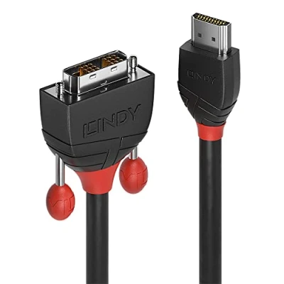 Bild av Lindy 36274, 5 m, HDMI Typ A (Standard), DVI D, Hanstik, Rakt