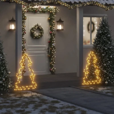 Bild av VidaXl Julträd Med Spett 115 Leds 90 Cm