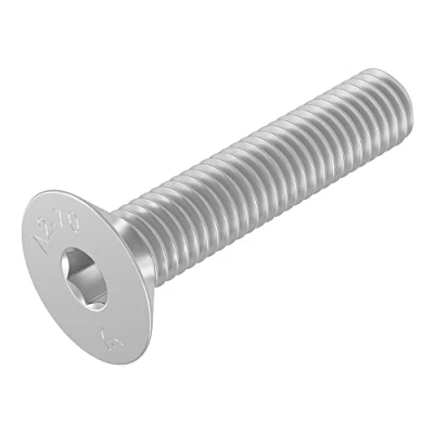 Bild av SECCARO försänkt skruv M3 x 16 mm, rostfritt stål V2A VA A2, DIN 7991 / ISO 10642, sexkantshylsa, 20 st.