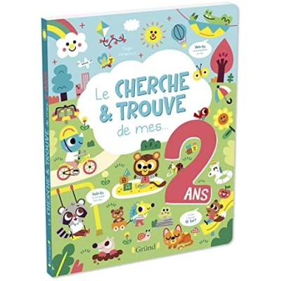 Bild av Cherche et trouve de mes 2 ans Album tout carton À partir