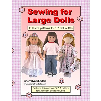 Bild av Sewing for Large Dolls: Full sized patterns 18 inch doll outfits