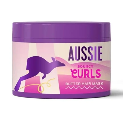 Bild av Aussie Bouncy Curls ansiktsmask, lockigt hår, jojobaoljor, macadamianötter och kokosnötsoljor