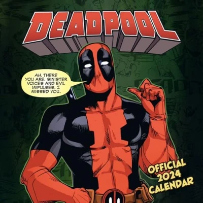 Bild av Deadpool 2024 Square Wall Calendar: Original Danilo Kalender [Mehrsprachig] [Kalender]