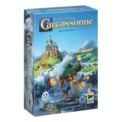 Bild av Hans in Glück, dimma över Carcassonne, familjespel, brädspel, 15 spelare, från 8+ år, 35 minuter, tyska