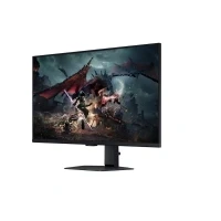 Bild av Samsung Odyssey G50D 32 tum 180 Hz PC skärm, 1 ms snabb IPS panel, QHD upplösning: 2 560 x 440, kontrast 000:1, AMD FreeSync, Auto Source Switch +, HDR400, justerbart stativ, DisplayPort, HDMI,